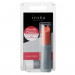 Вибропуля в виде помады Iroha Stick Tenga, медицинский силикон, оранжевая с серым