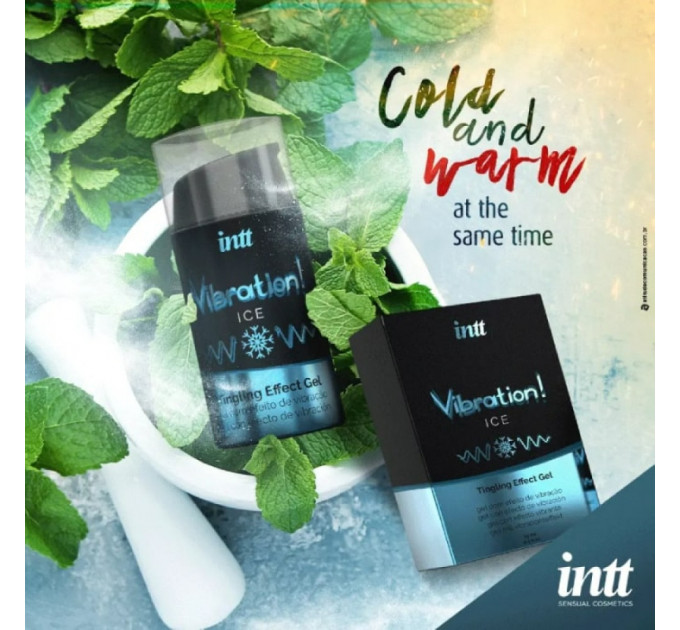 Жидкий вибратор Intt Vibration ICE( эффект охлаждения) 15 мл