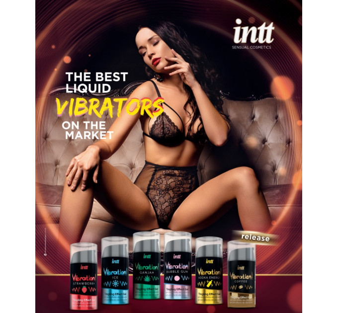 Жидкий вибратор Intt Vibration ICE( эффект охлаждения) 15 мл