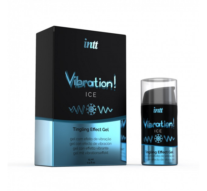 Жидкий вибратор Intt Vibration ICE( эффект охлаждения) 15 мл