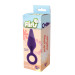 Анальная пробка Dream Toys FLIRTS PULL PLUG MEDIUM PURPLE