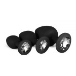 Набір анальних пробок Anal Diamond plug, Black