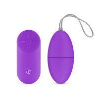 Виброяйцо с пультом Easytoys Remote Control Vibrating Egg, фиолетовое