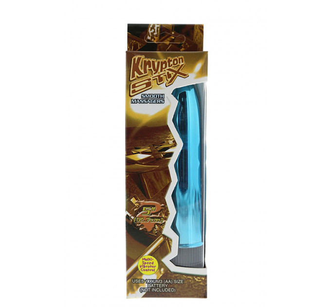 Вибратор Дамский пальчик NMC Krypton Stix 5", голубой