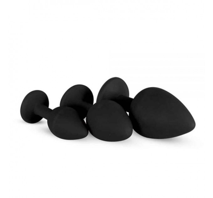 Набір анальних пробок Anal Diamond plug, Black