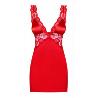 Сорочка Obsessive Secred Chemise L/XL красная