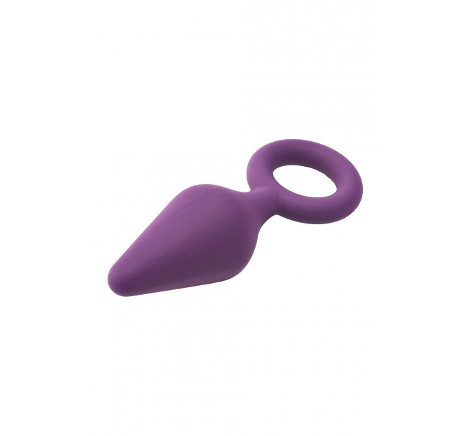 Анальная пробка Dream Toys FLIRTS PULL PLUG MEDIUM PURPLE