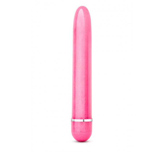 Вибромассажер классический Blush Sexy Things Slimline Vibe многоскоростной, розовый