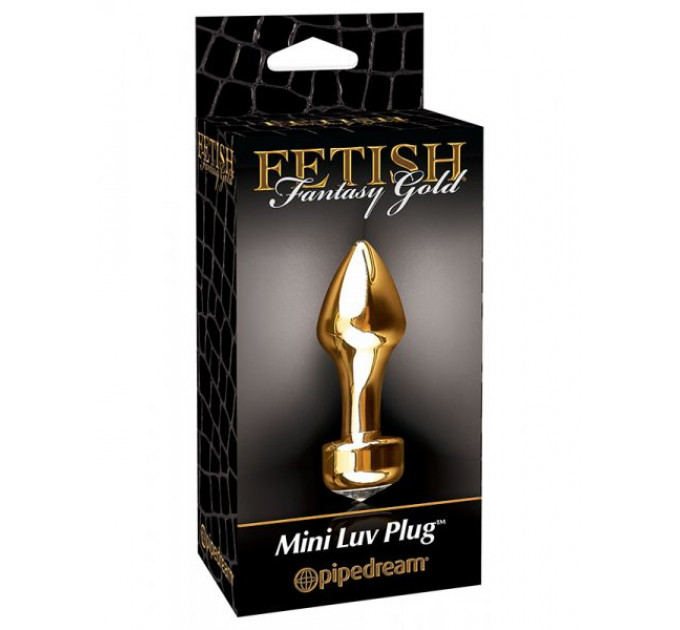 Анальная пробка FF GOLD - GOLD BUTT PLUG