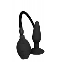 Анальный плаг расширитель с накачиванием Dream Toys Menzstuff Large Inflatable Plug черный
