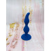 Анальная пробка волна Loveshop Blue 12.5 см*3 см