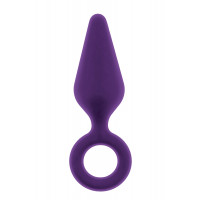 Анальная пробка Dream Toys FLIRTS PULL PLUG MEDIUM PURPLE