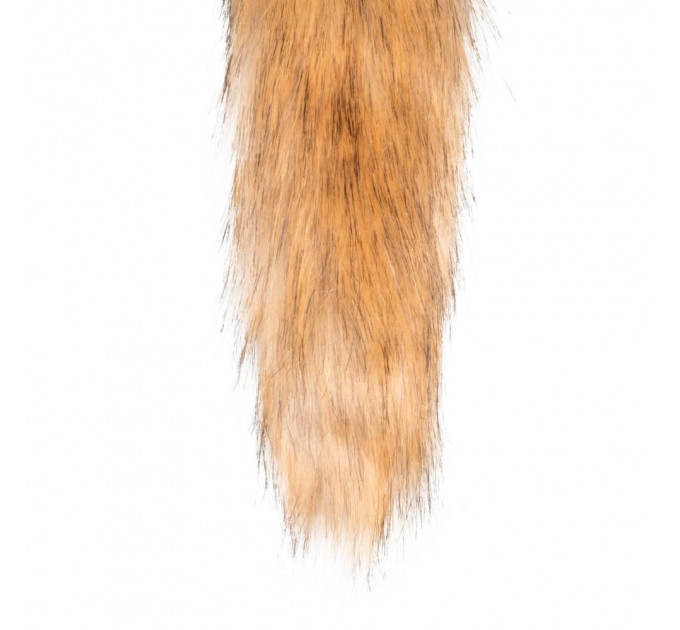 Анальная пробка с хвостиком песец S длина 40 см Fox Tail Plug Easy Toys