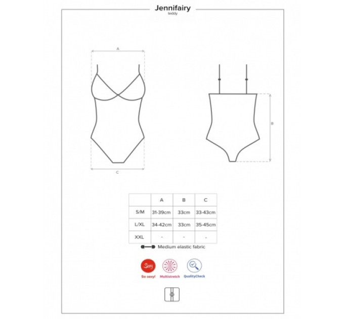 Боди Obsessive Jennifairy body S/M