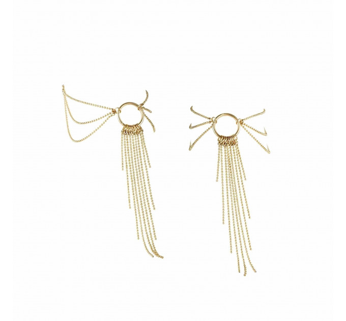 Браслеты для ног Bijoux Indiscrets Magnifique Feet Chain — Gold