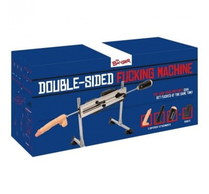Двусторонняя секс- машина The Banger Double Side Fuck Machine