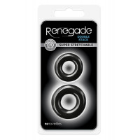 Эрекционные кольца NS Novelties Renegade черные