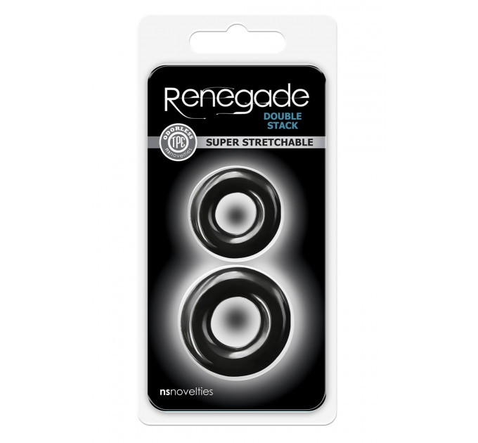 Ерекційні кільця NS Novelties Renegade чорні