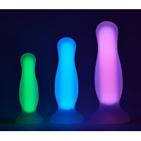 Фалоімітатор люмінесцентний Dream toys LIGHTSABER на присосці