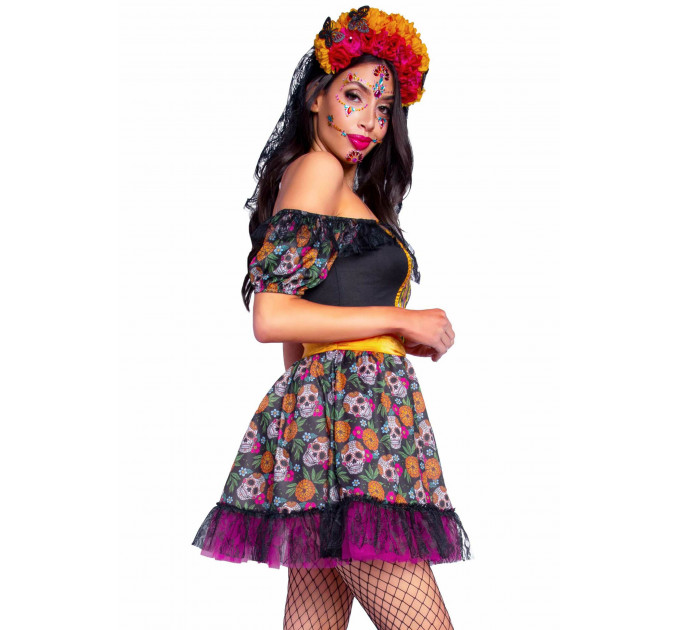 Костюм Катрины Leg Avenue Marigold Catrina Dress M