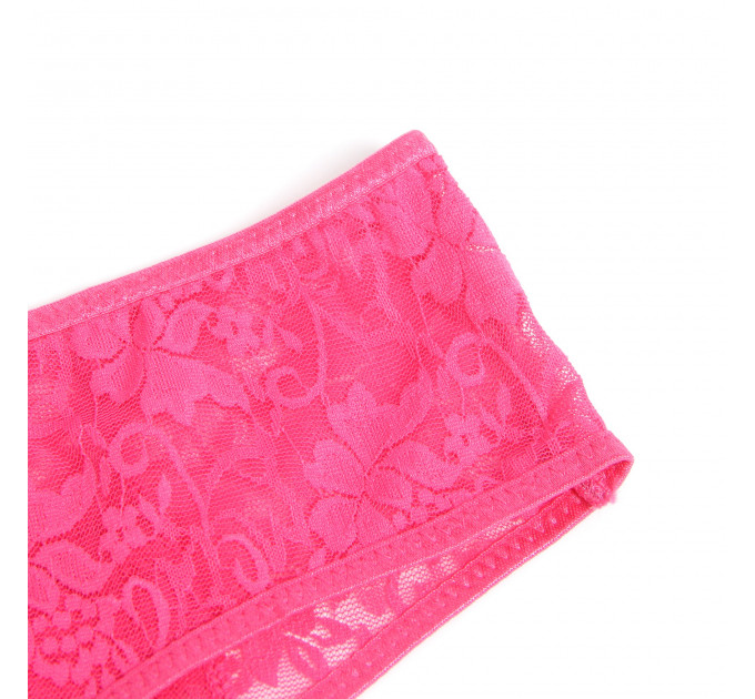 Мереживні труси з доступом Star Night, рожеві, M