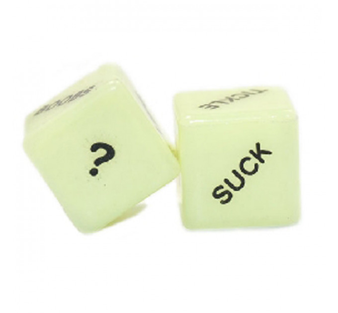 Кубики для секса EasyToys Glow in the Dark Dice светятся в темноте