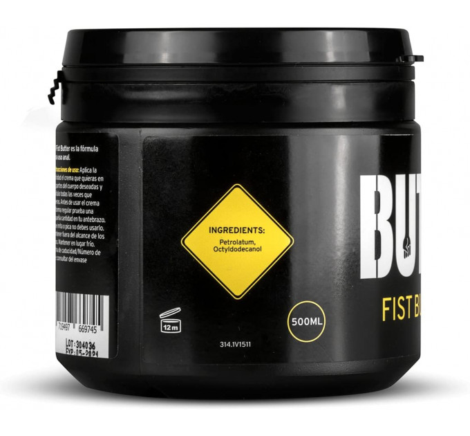 Масло для фистинга 500мл BUTTR Fisting Butter