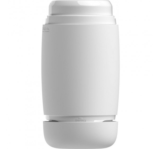Мастурбатор нереалистичный Tenga Puffy Sugar White, рельефный, белый