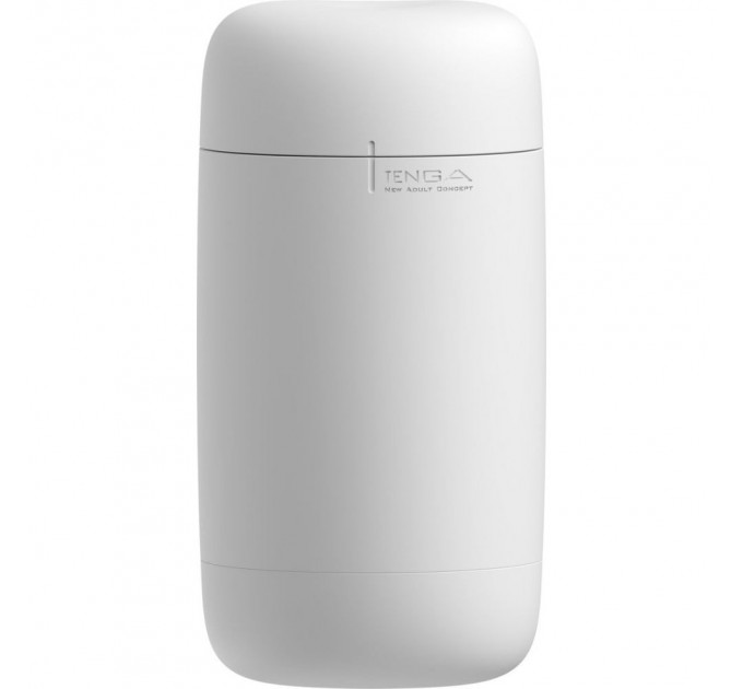 Мастурбатор нереалистичный Tenga Puffy Sugar White, рельефный, белый