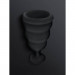 Менструальная чаша Gcup Gvibe, S, черная, 6 х 3.5 см