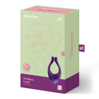 Вибратор для пар Satisfyer Endless Love многофункциональный, фиолетовый