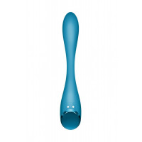 Мультивибратор SATISFYER G-Spot Flex 5+ управление телефоном, голубой