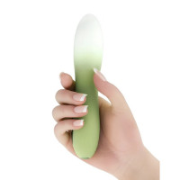 Міні вібратор для точки G Every Night Toys з кольоровим світлодіодом, зелений градієнт
