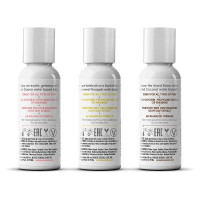 Набор ароматизированных лубрикантов Wicked Simply Tropical Trio Kit, 3 шт.