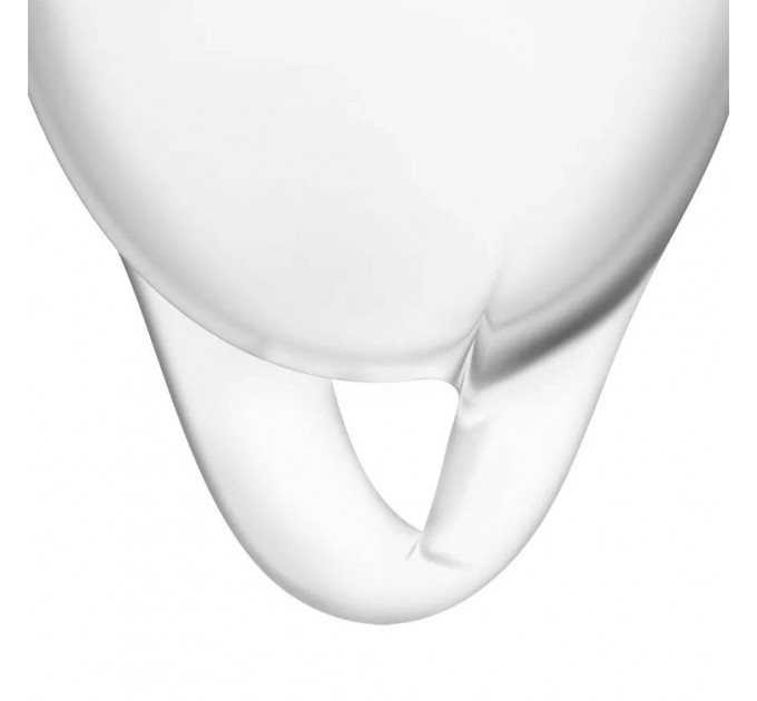 Набір менструальних чаш Satisfyer Feel Confident Menstrual Cup 15 мл та 20 мл, прозорі