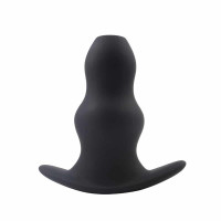 Набір анальних тунелів Chisa Black Mont Rippled Anal Juicer Kit, чорний