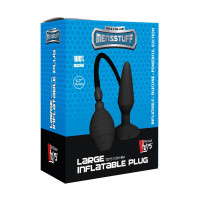 Анальный плаг расширитель с накачиванием Dream Toys Menzstuff Large Inflatable Plug черный