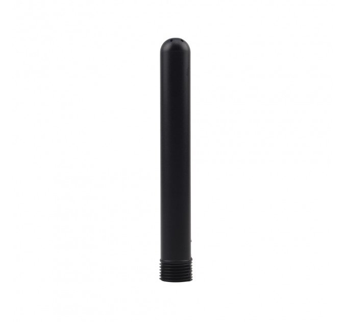 Насадка на анальний душ Chisa Black Mont 7 отворів, чорна, 15 х 1.9 см