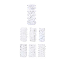 Насадка на член Chisa GK Power Penis Sleeve Kits рельєфна з відкритою голівкою (ціна за 1шт)