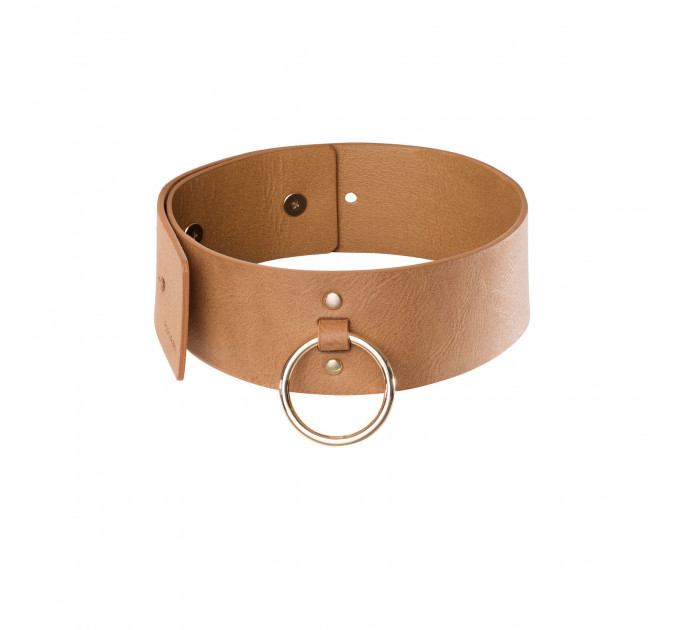 Ошейник MAZE - Wide Choker Brown