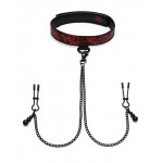Ошейник с зажимами на соски Sweet Anticipation Fifty Shades of Grey Collar Nipp