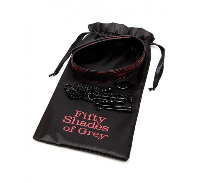 Ошейник с зажимами на соски Sweet Anticipation Fifty Shades of Grey Collar Nipp