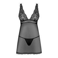 Пеньюар и стринги Obsessive SWETTIA M/L