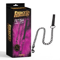 Поводок для ошейника Chisa Fierce Euphoria Fetish Connector, черный