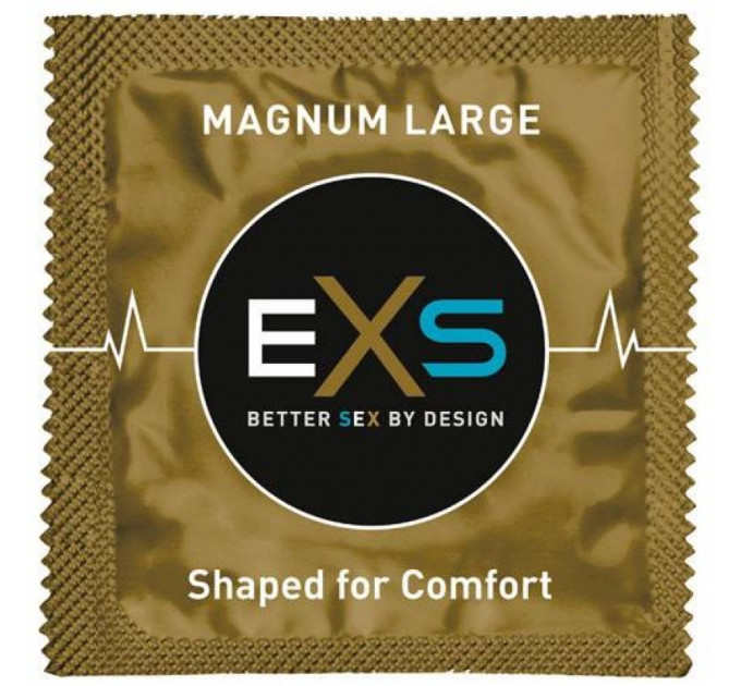 Презервативы большого размера EXS Magnum Large латексные (цена за упаковку, 3 шт.)