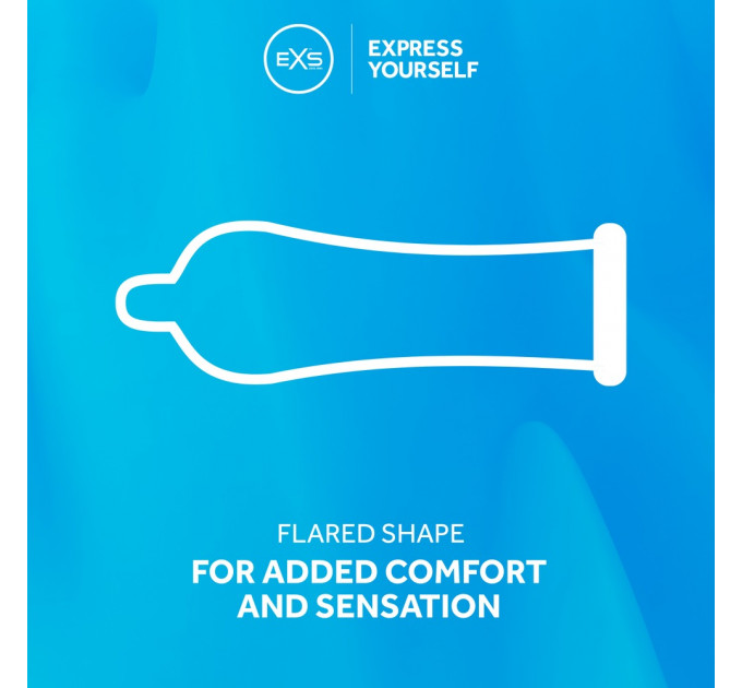 Презервативи охолодні EXS Cooling латексні (ціна за 5 шт.)