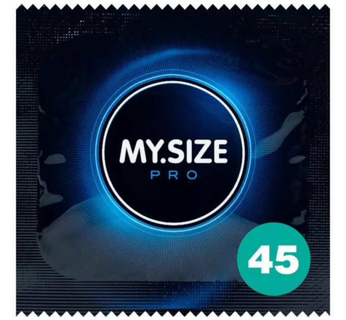 Презервативы ультратонкие латексные My.Size Extra Small 45 мм (цена за упаковку, 3 шт.)