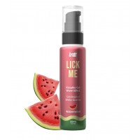 Їстівний гель зі смаком кавуна Intt Lick Me Watermelon та зігріваючим ефектом, 50 мл