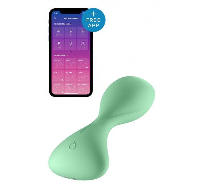 Смарт анальний вібратор Satisfyer Trendsetter зелений