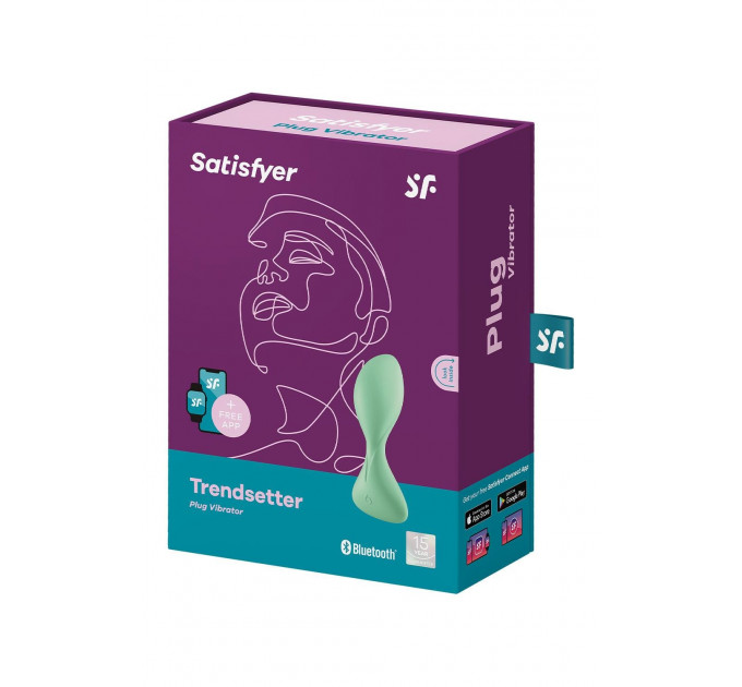Смарт анальний вібратор Satisfyer Trendsetter зелений